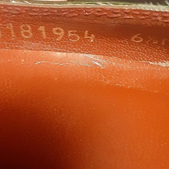 Delman,Army Green Patent Leather Heels - Picture 8 of 8